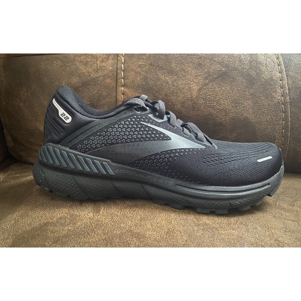 Brooks Adrenaline GTS 22 Women’s Size 6.5 Running Shoes Black 1203531B020